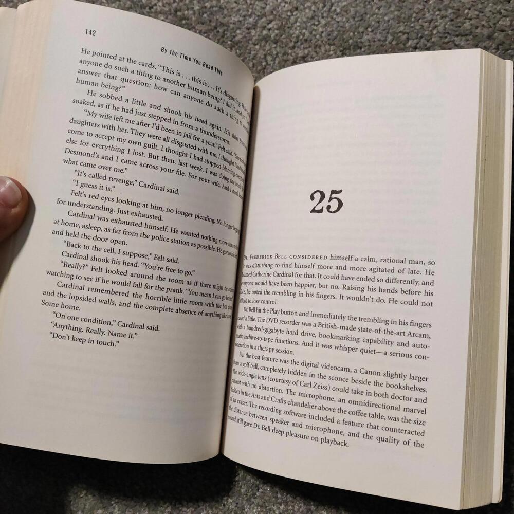 By the Time You Read This – John Cardinal Mystery by Giles Blunt - Picture 5 of 5